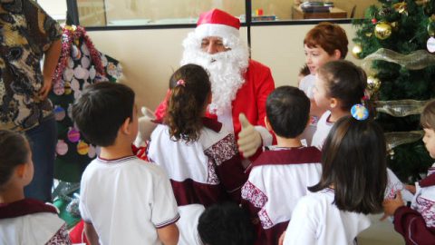 Visita do Papai Noel