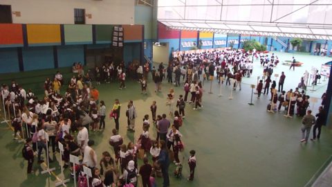 Primeiro dia de aula 2012