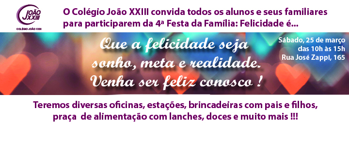 Read more about the article Festa da Família