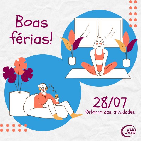 Read more about the article Boas férias!
