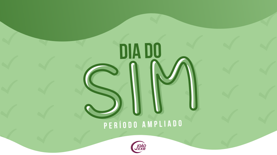 Read more about the article Dia do Sim!