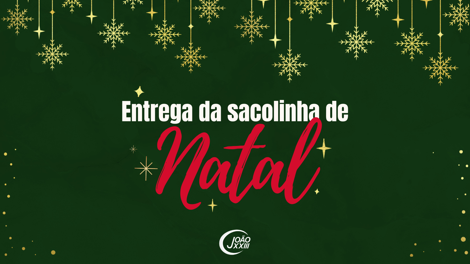 You are currently viewing Entrega da sacolinha de Natal